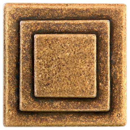 Rhombus Tile, Aged Brass