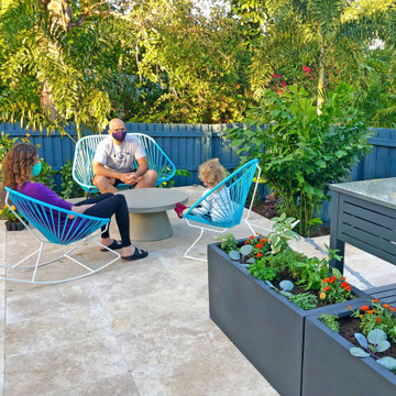 Vibrant Colorful Vegetable Beds & Mini-Food Forests