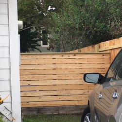 Wood Cottage Fence - Horizontal - Home Fencing And Gates
