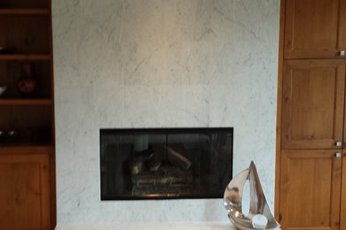 Living room - contemporary living room idea in Vancouver