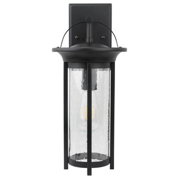 Design House 588459 Chapel Ridge 17" Tall LED Outdoor Wall Sconce - Black