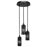 Toltec Lighting - Toltec Lighting 2143-DG-4099 Empire - Three Light Mini Pendant - No. of Rods: 4Assembly Required: TRUE Canopy Included: TRUE