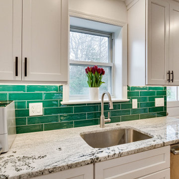 Small Transitional Kitchen Design Kensington, MD