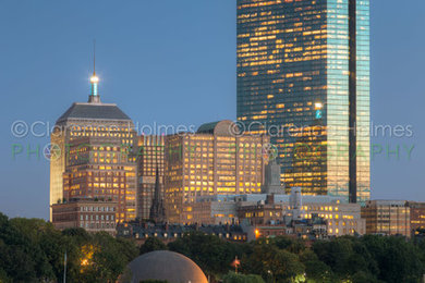 Boston Night Skyline IV