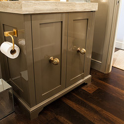 Bathroom - Wood Flooring