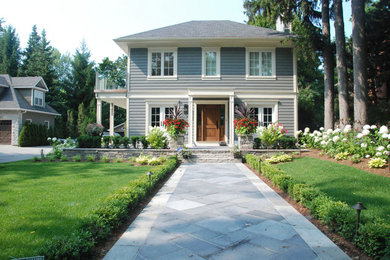 Inspiration for a timeless home design remodel in Toronto
