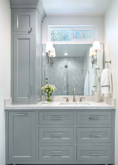 Traditional Bathroom by Imagine Construction