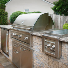 Outdoor Grill Station