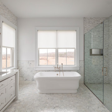 Water Mill Home - Master Bath Privacy
