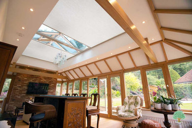 Design ideas for an expansive traditional home in Kent.