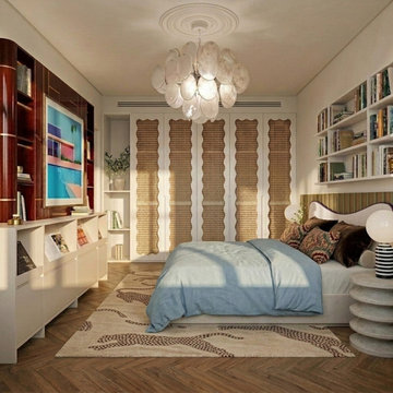 MEMORIA FUTURA — Second Bedroom | Design Visualisation
