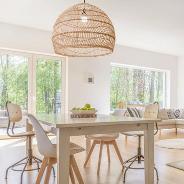 Bamboo Lampshade, Bamboo Pendant Light Rattan Light For Kithchen Living Room