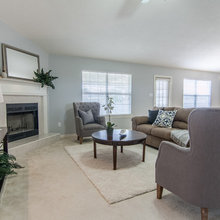Corner Fireplace