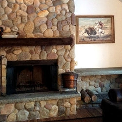 Newport Rounds Chimney - Siding And Stone Veneer