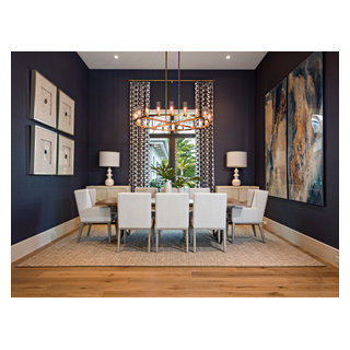 Modern Living in Florida - Modern - Dining Room - Miami - by Pineapple ...