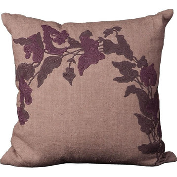 Mina Victory Life Styles Lilac Throw Pillow