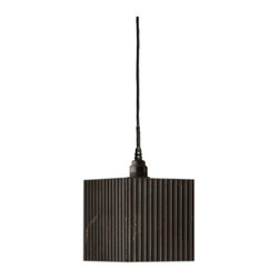 Black & Gold Globe Bathroom Pendant - Ceiling Lighting