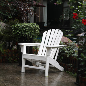 36" White Corona Classic Folding Wooden Adirondack Chair - Beach Style -  Adirondack Chairs - by Northlight Seasonal | Houzz
