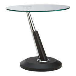 Modesto Glass End Table - Side Tables And End Tables