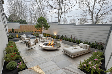 Example of a patio design in Seattle
