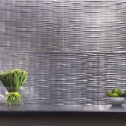 Fasade Waves, Crosshatch Silver - Home Decor
