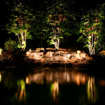 Backyard Lighting St Louis Style!