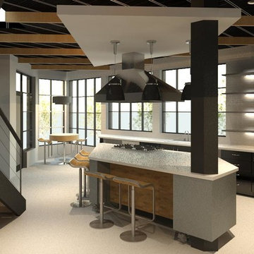 Industrial Interiors: Kitchen