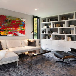 Modern High-Gloss Bookshelf (mHouse Project) - Display And Wall Shelves 