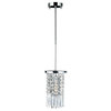 Torrent Chandelier 6 In. Round - 1 Light in Chrome