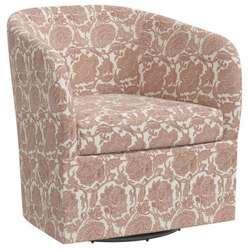 Swivel Chair, Japanais Dusty Pink