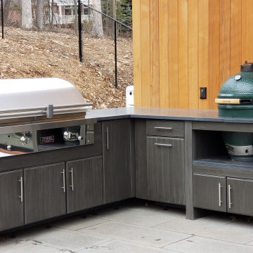 Contemporary Outdoor Kitchen of Style