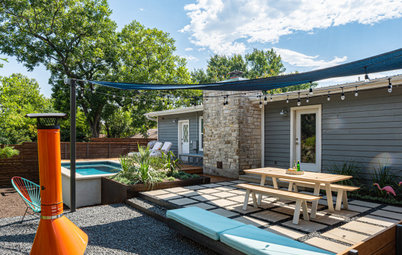 Yard of the Week: Midcentury-Inspired Lounge for Relaxing