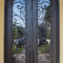Forge Iron Designs Wrought Iron Doors - Front Doors