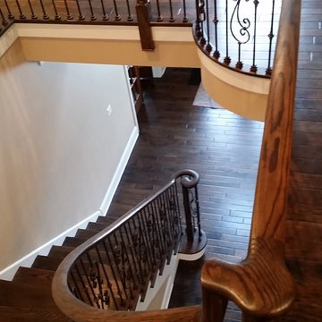 Custom iron baluster replacement