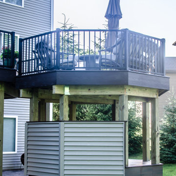 From Barren Deck to Brilliant Outdoor Living Space