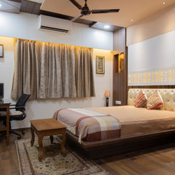 Elegant Bedroom with Warm Tones and Classic Accents - Products