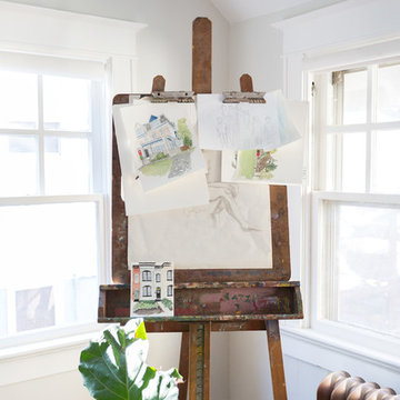 My Houzz: Original Art and Vintage Treasures Fill a Missouri Home