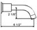 Chrome Thermostatic Shower System With 8" Square Rain Head Handset & Tub Spout