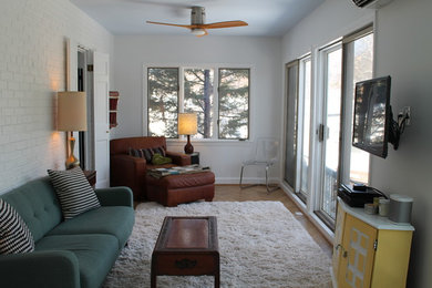 Example of a 1960s family room design in DC Metro