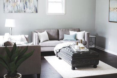 Family room - family room idea in Louisville
