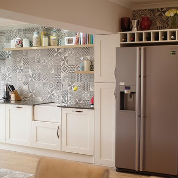 Modern, Sociable, Kitchen Knock Through