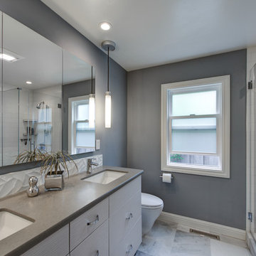 Multiple Bathroom Make-Over Designed By: Jane Regan