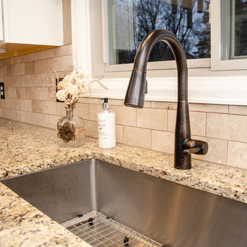 Black and White Buffalo Check - Kitchen Remodel