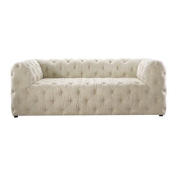 Carnegie Tufted Upholstered Sofa - Sofas