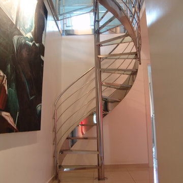 Escaliers acier