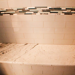 Projects: bathrooms designed by the Design Build Pros - Shower Benches & Seats