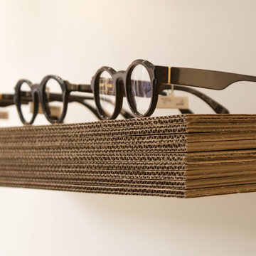 Vitrine pour un opticien clermontois