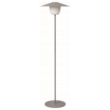 Blomus Ani Floor Lamp 3-In-1 Rechargeable LED Lamp, Satellite (Taupe)