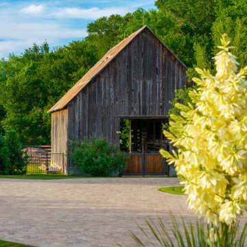 Historic Barn & Paver Motor Court |  Weston Country Estate