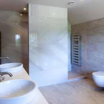 Italian Porcelain Elegant Wet Room Bathroom